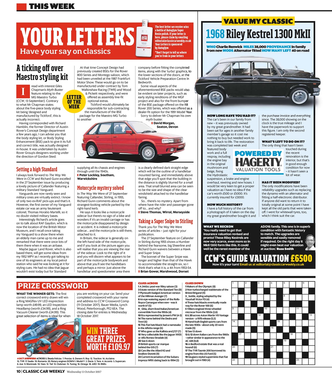 Classic Car Weekly Preview Pages