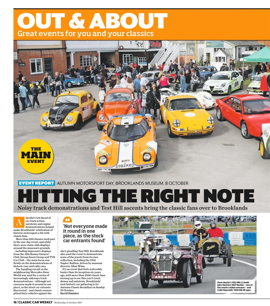 Classic Car Weekly Preview Pages