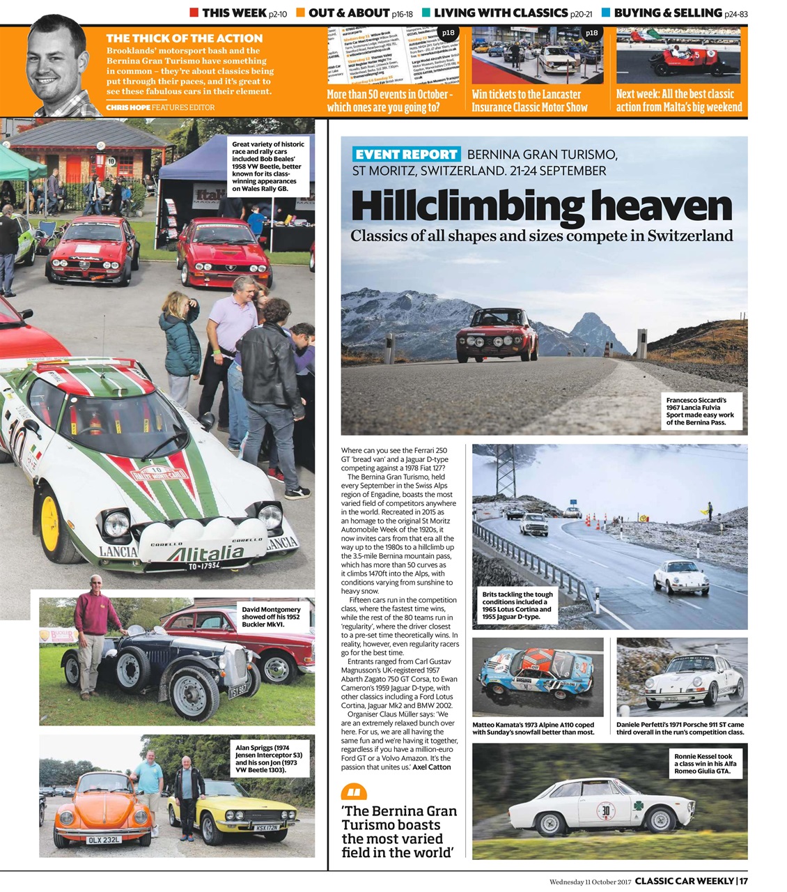 Classic Car Weekly Preview Pages