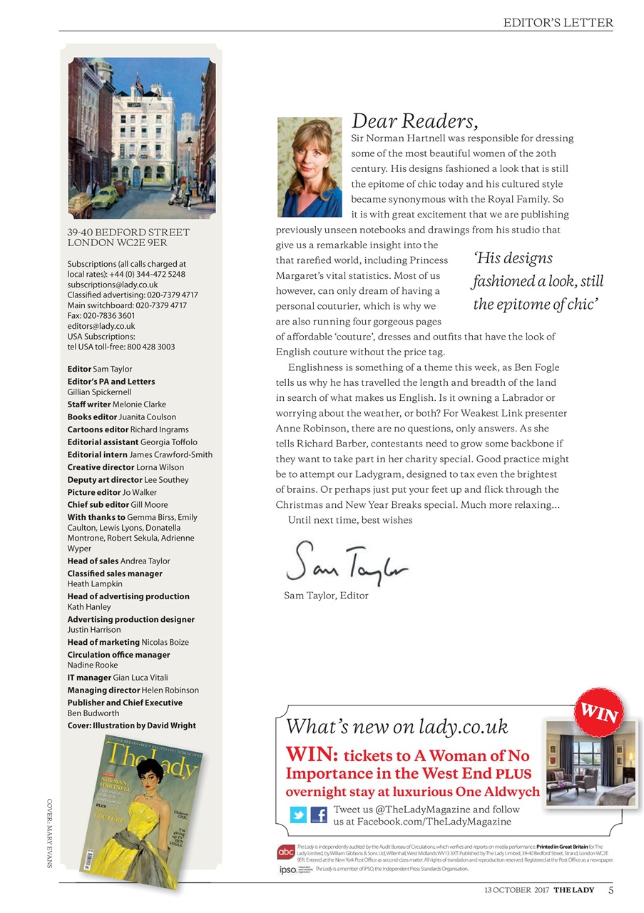 The Lady Preview Pages