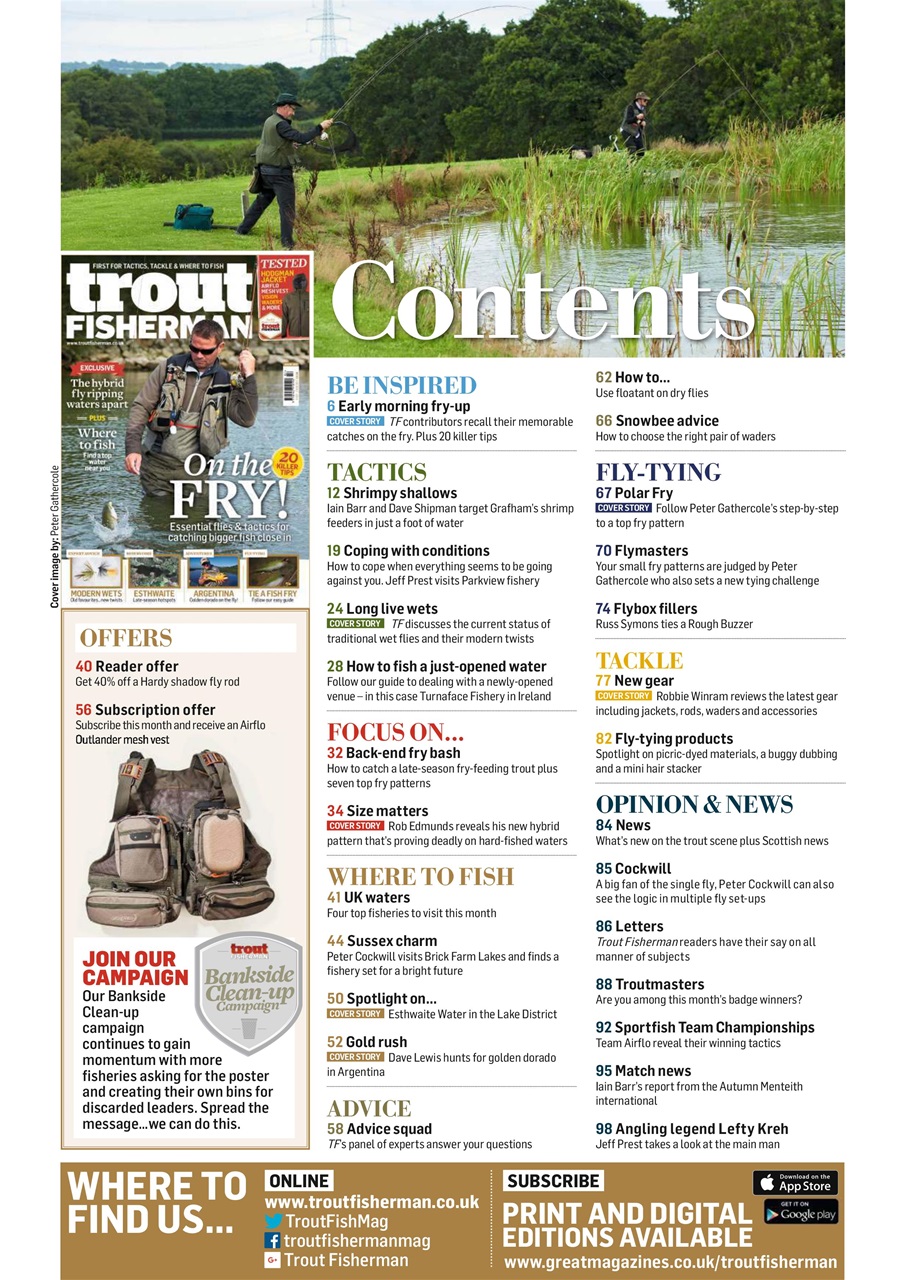 Trout Fisherman Preview Pages