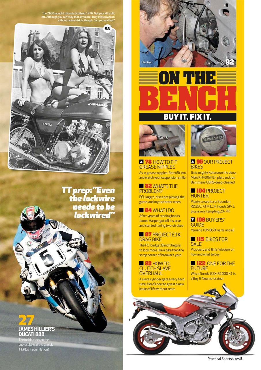 Practical Sportsbikes Preview Pages