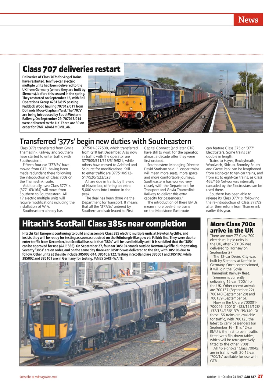Rail Preview Pages