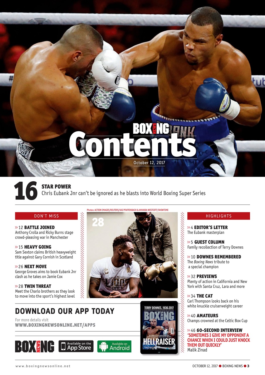 Boxing News Preview Pages