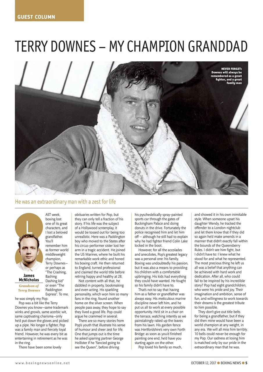 Boxing News Preview Pages