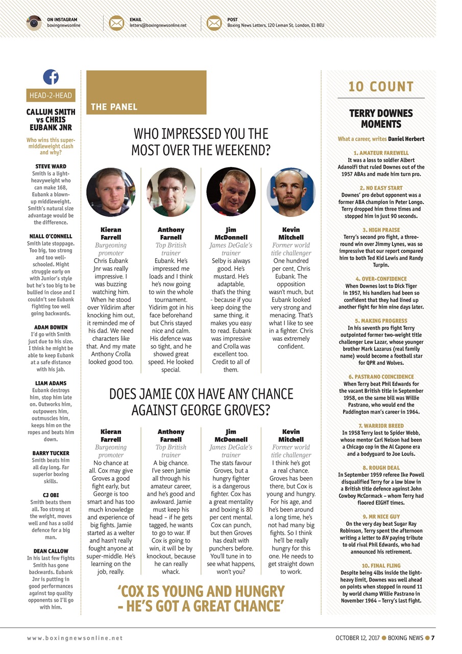 Boxing News Preview Pages