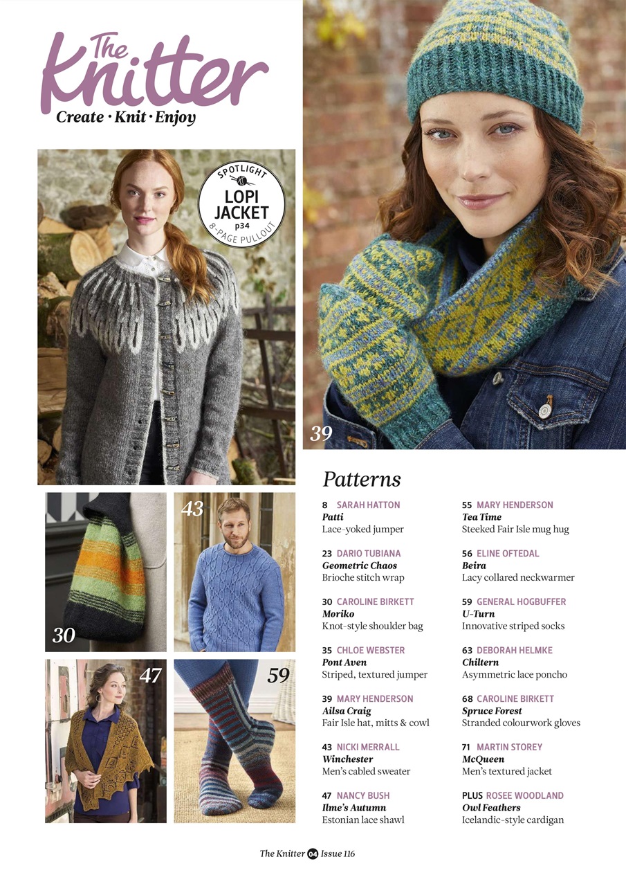 The Knitter Preview Pages