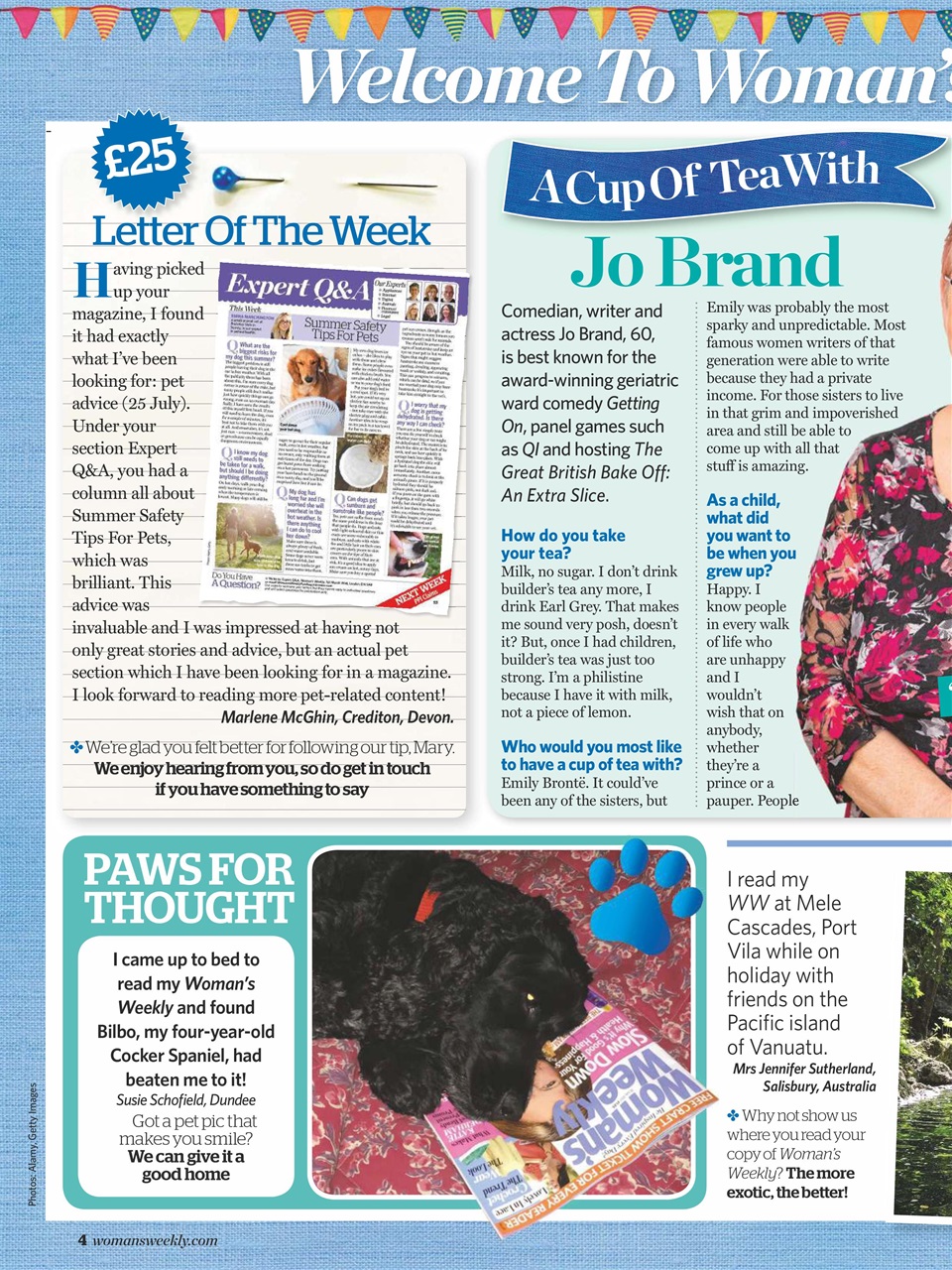 Woman's Weekly Preview Pages