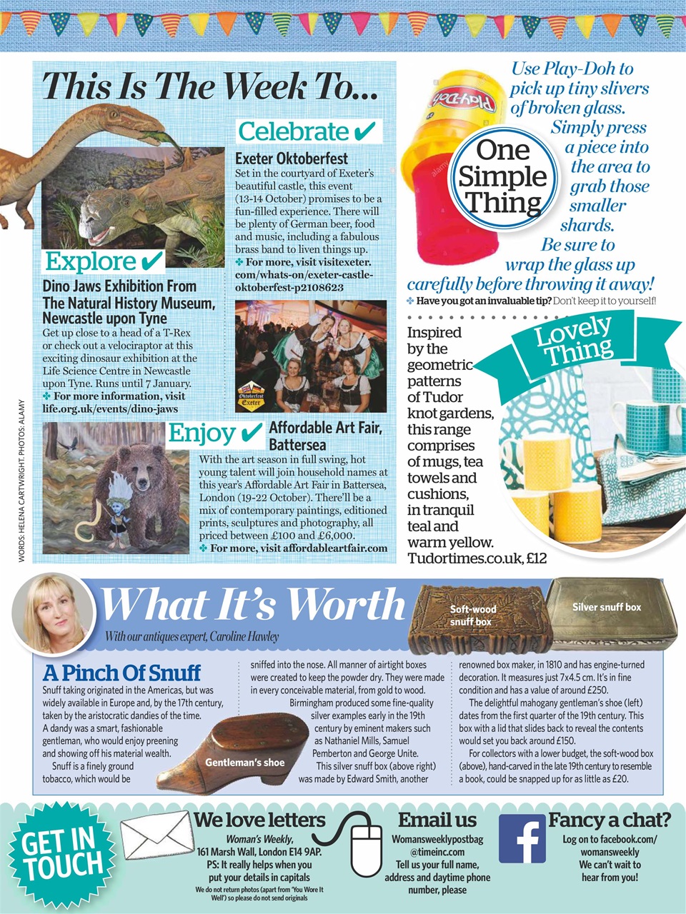 Woman's Weekly Preview Pages