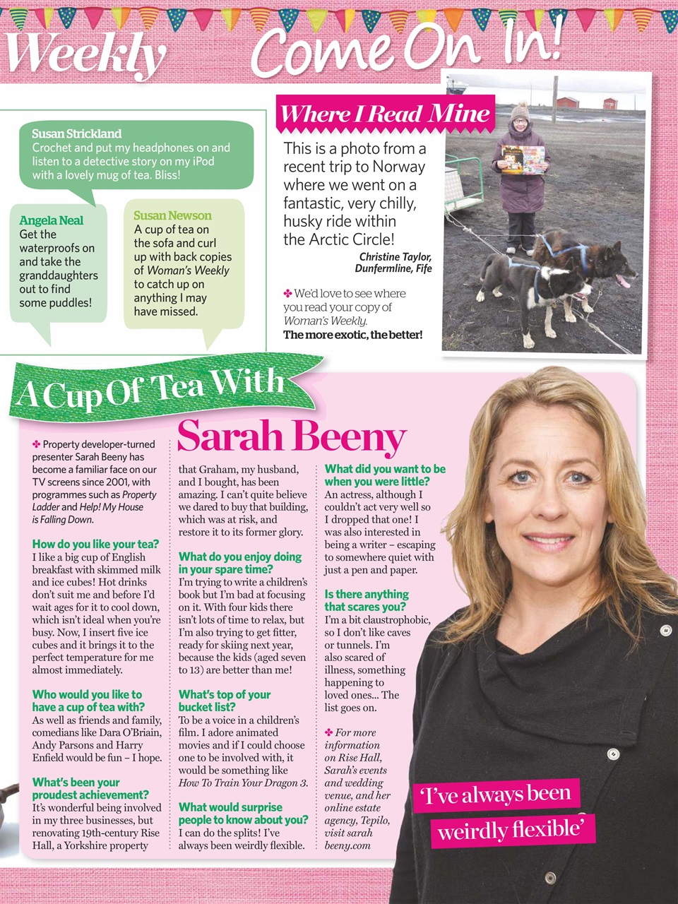 Woman's Weekly Preview Pages