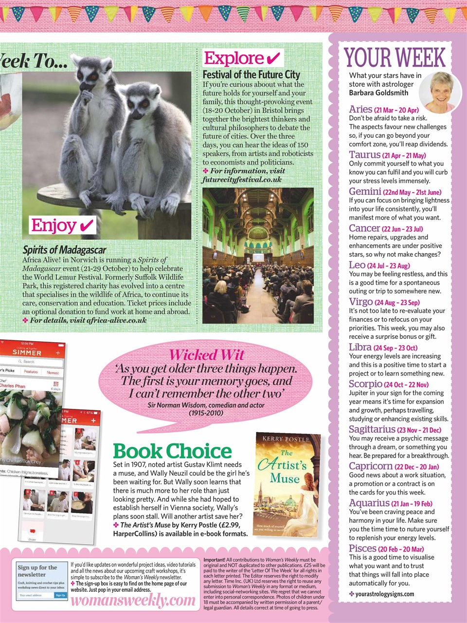 Woman's Weekly Preview Pages