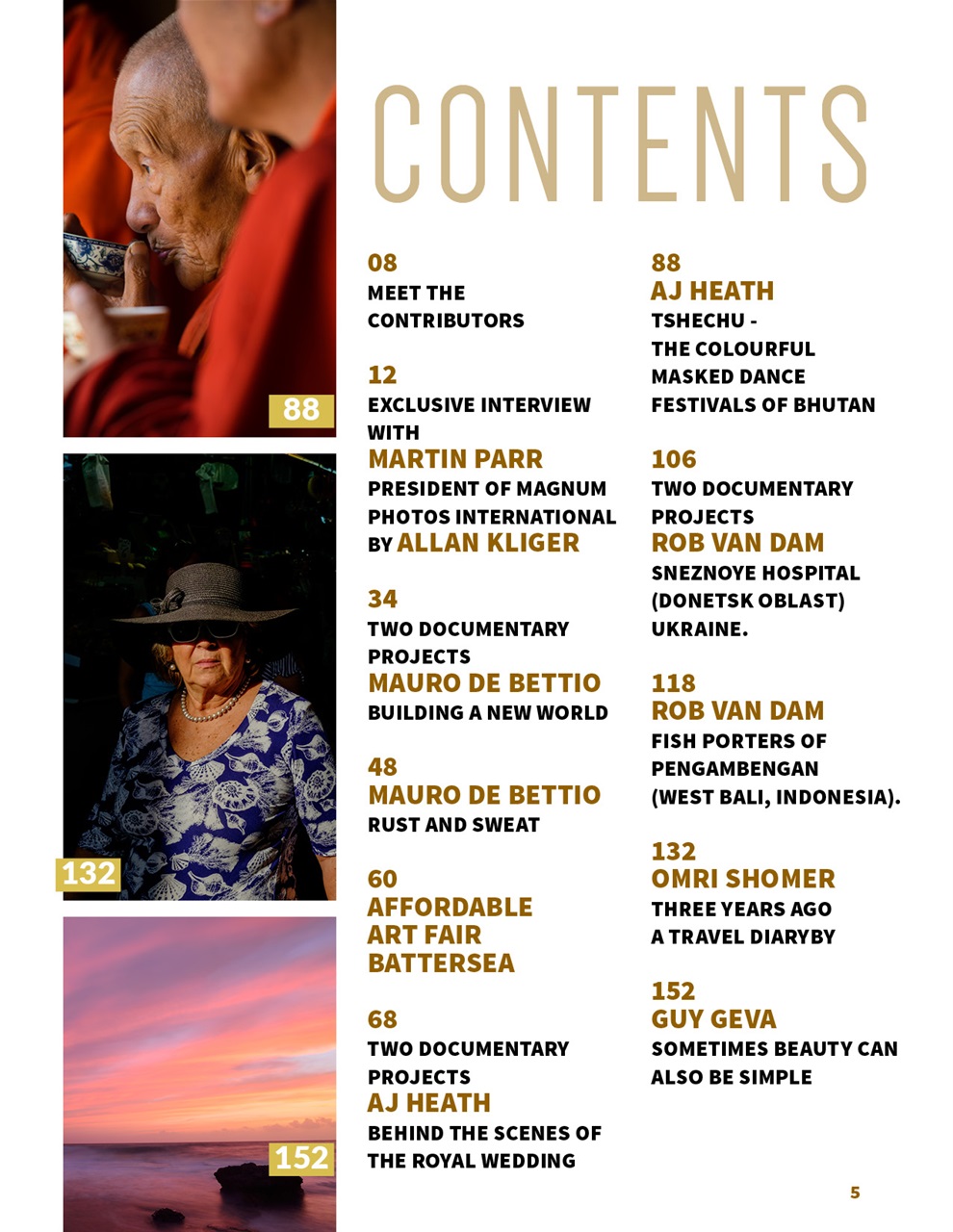 Lens Magazine Preview Pages