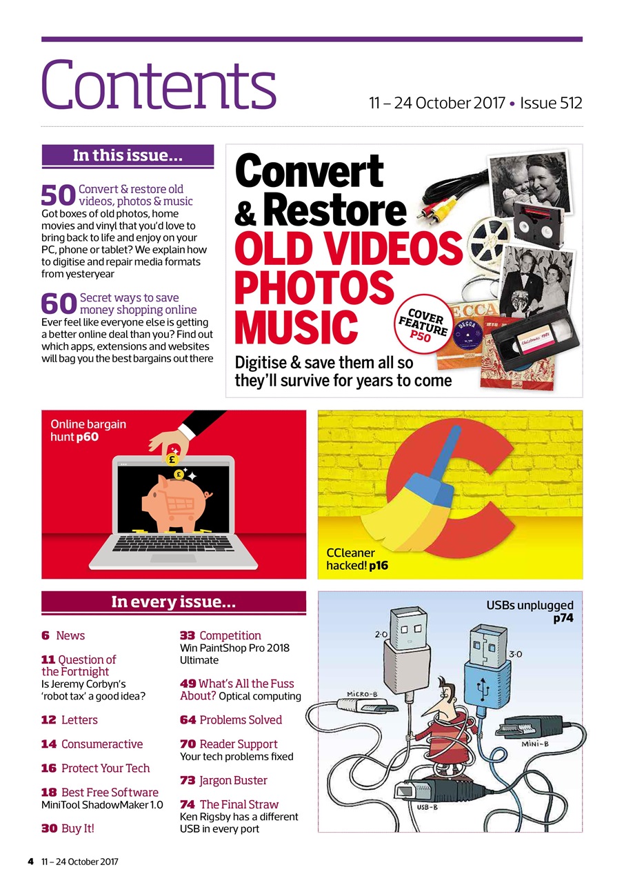 Computer Active Preview Pages