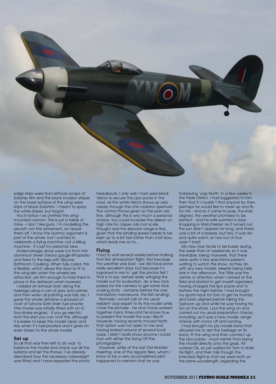 Flying Scale Models Preview Pages