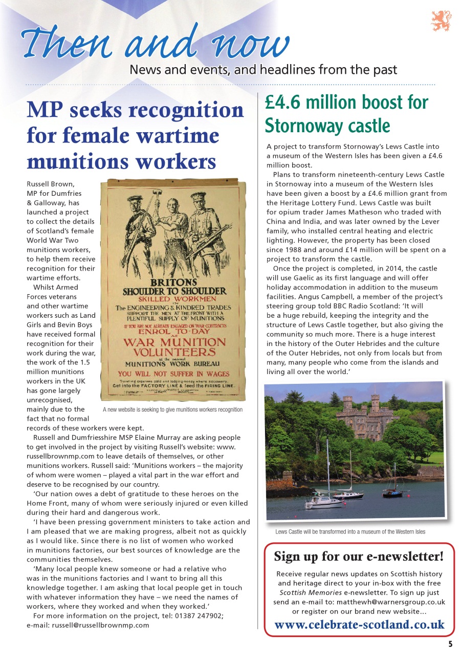 Scottish Memories Preview Pages