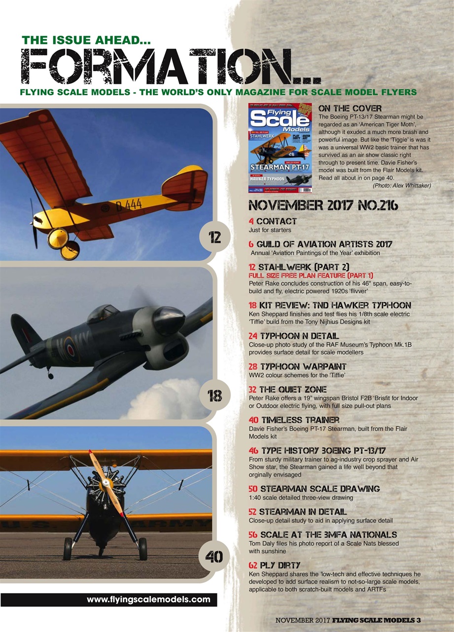 Radio Control Model Flyer Preview Pages