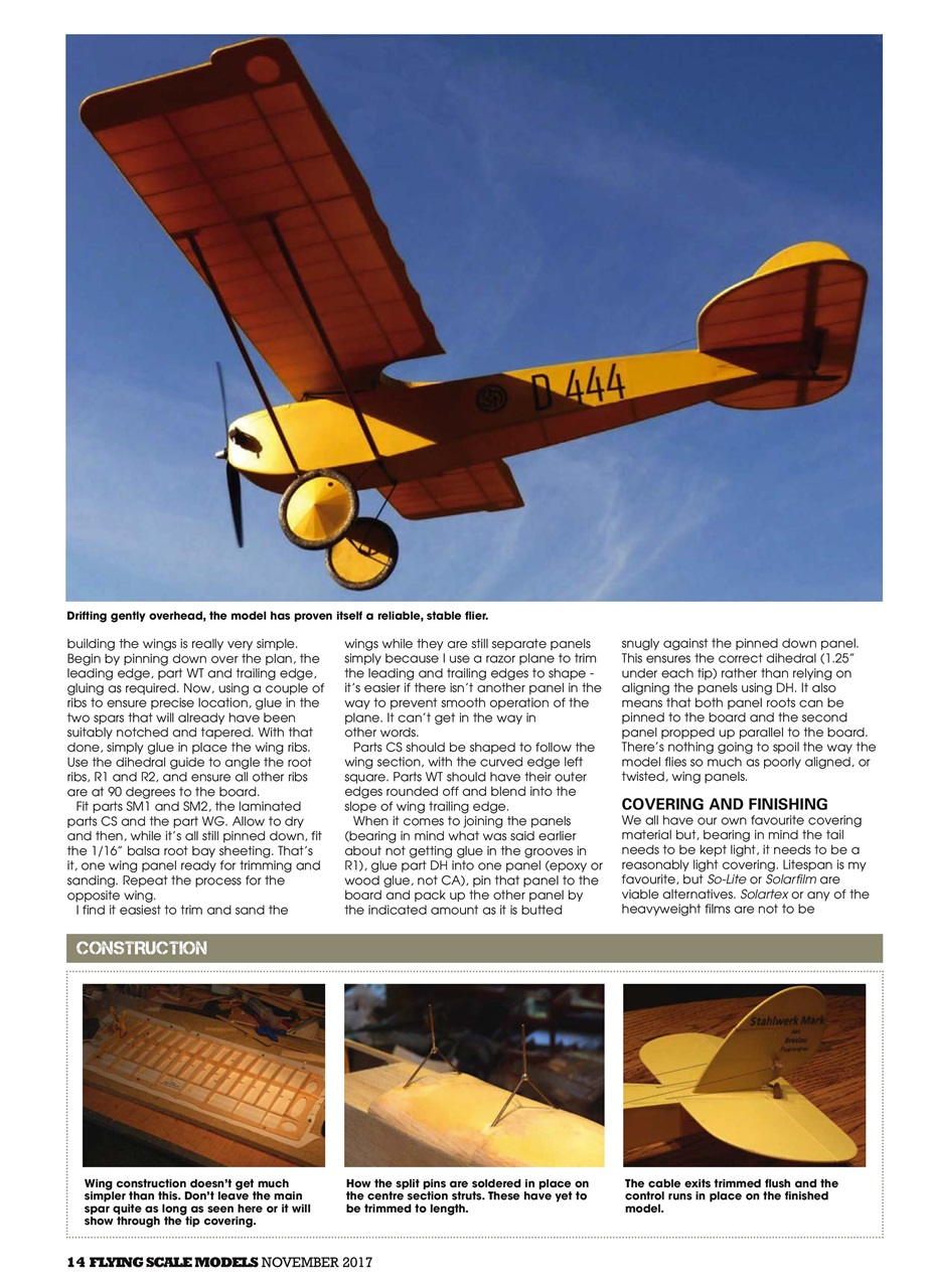 Radio Control Model Flyer Preview Pages