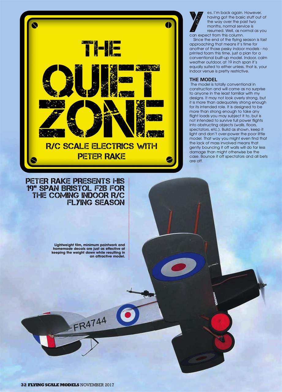 Radio Control Model Flyer Preview Pages