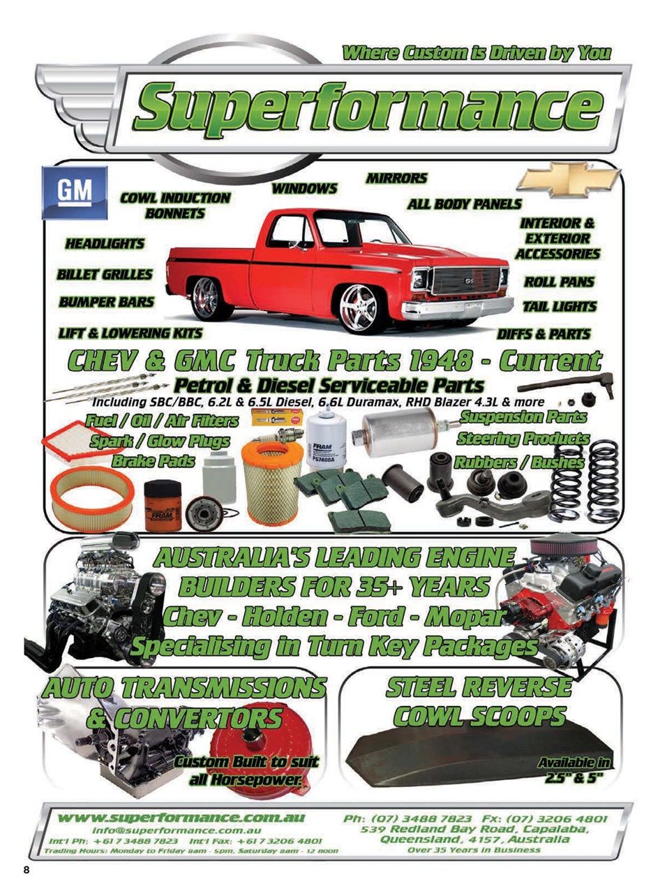 JUST PARTS Preview Pages