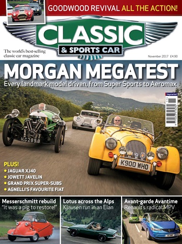Classic & Sports Car issue November 2017