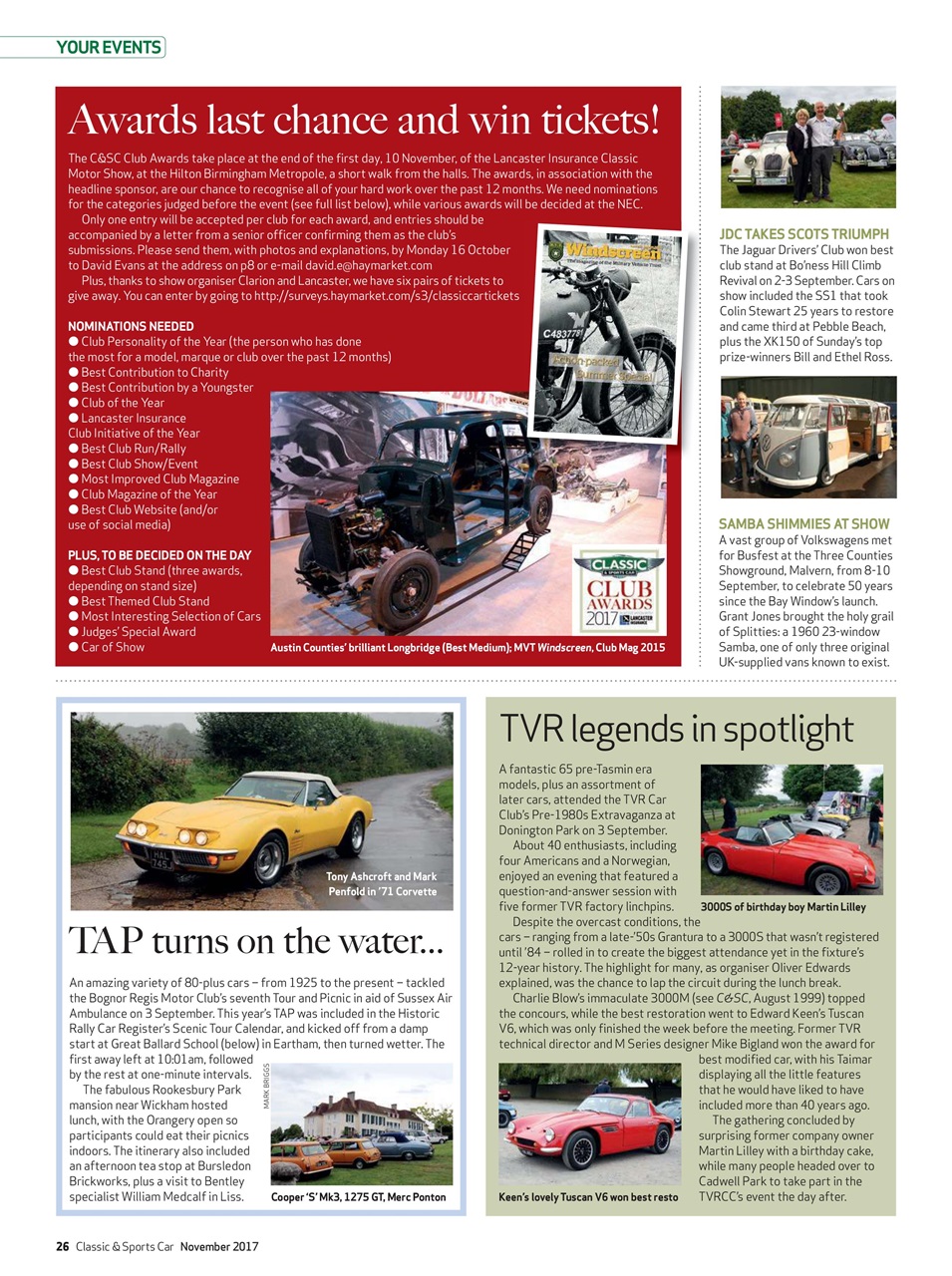 Classic & Sports Car Preview Pages