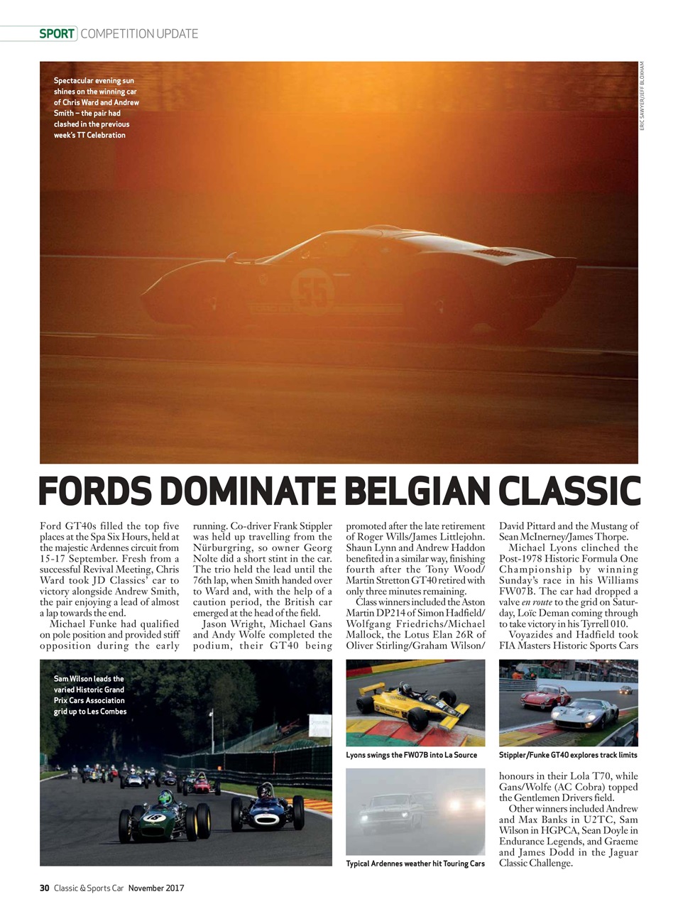 Classic & Sports Car Preview Pages