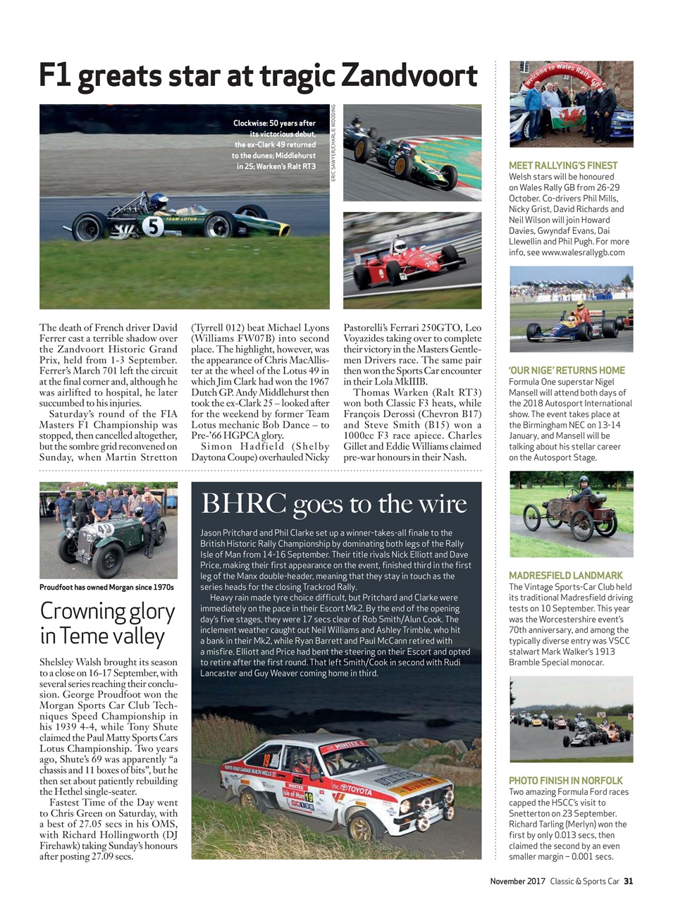 Classic & Sports Car Preview Pages