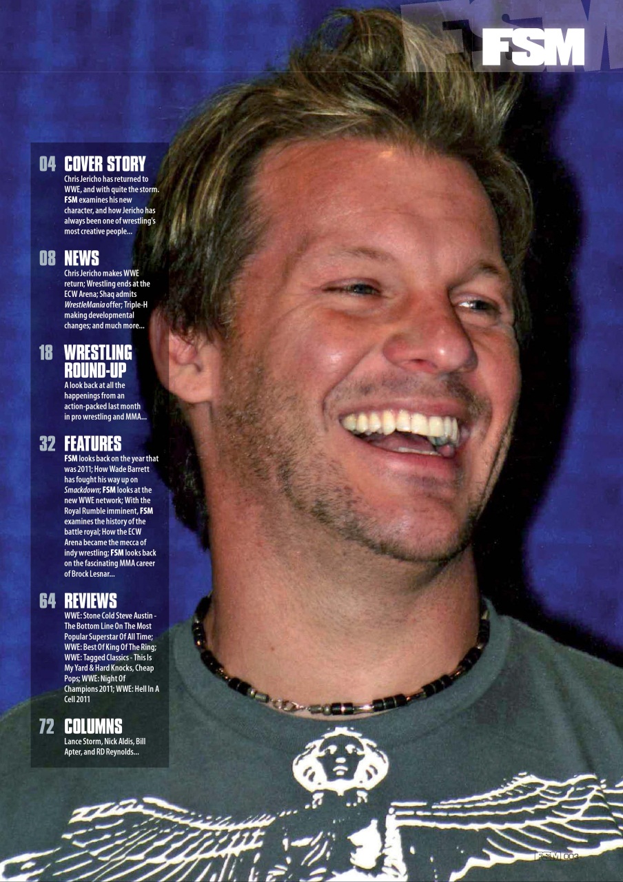 Wrestletalk Magazine Preview Pages