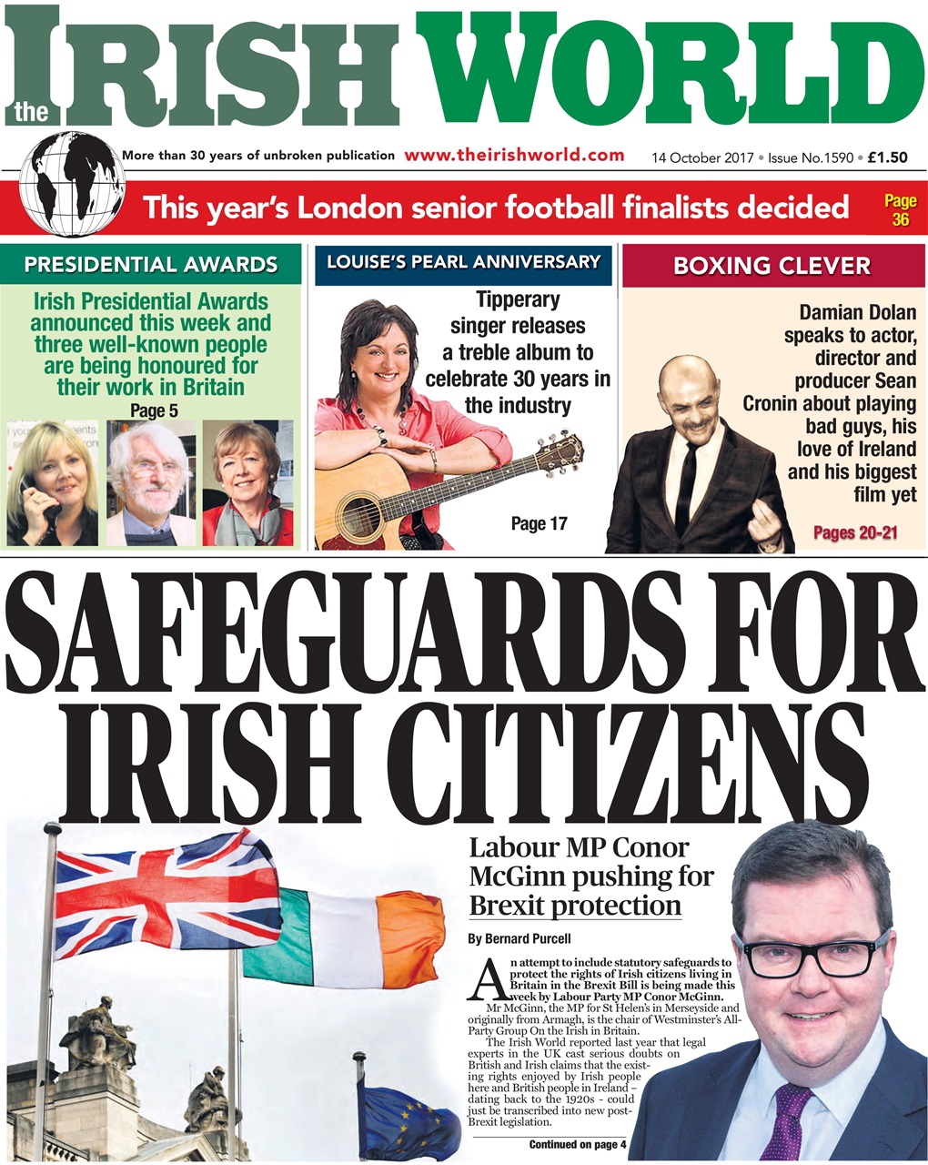 Irish World Preview Pages