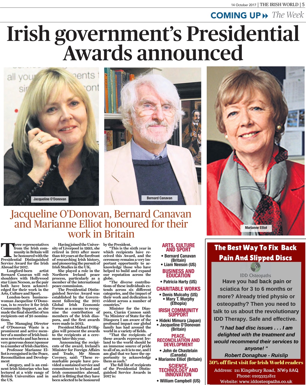 Irish World Preview Pages