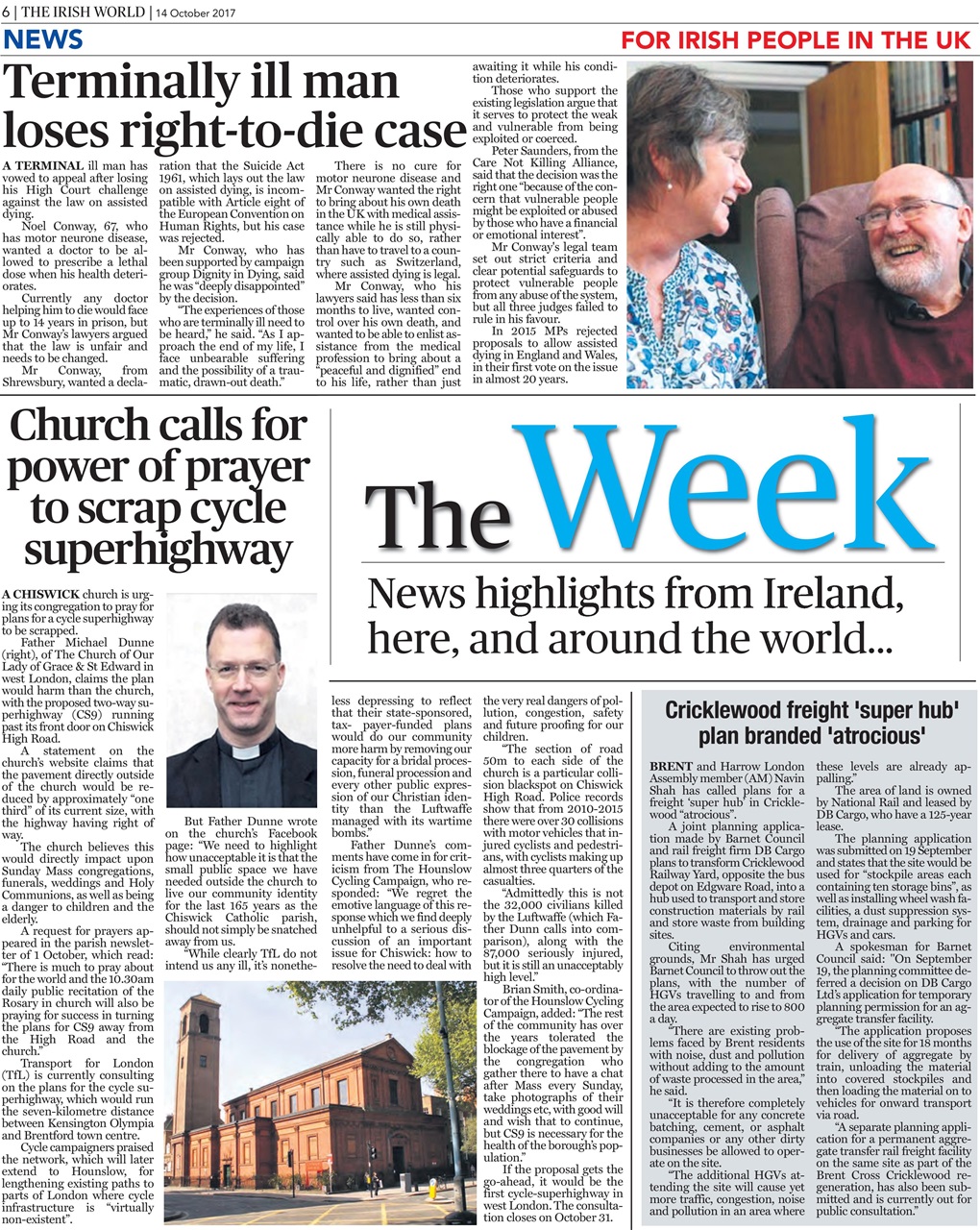 Irish World Preview Pages