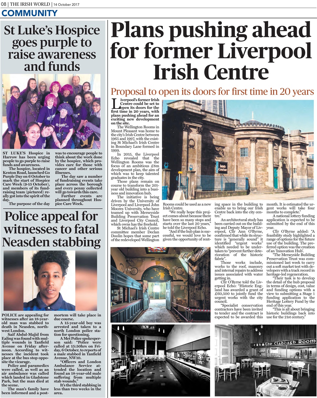 Irish World Preview Pages