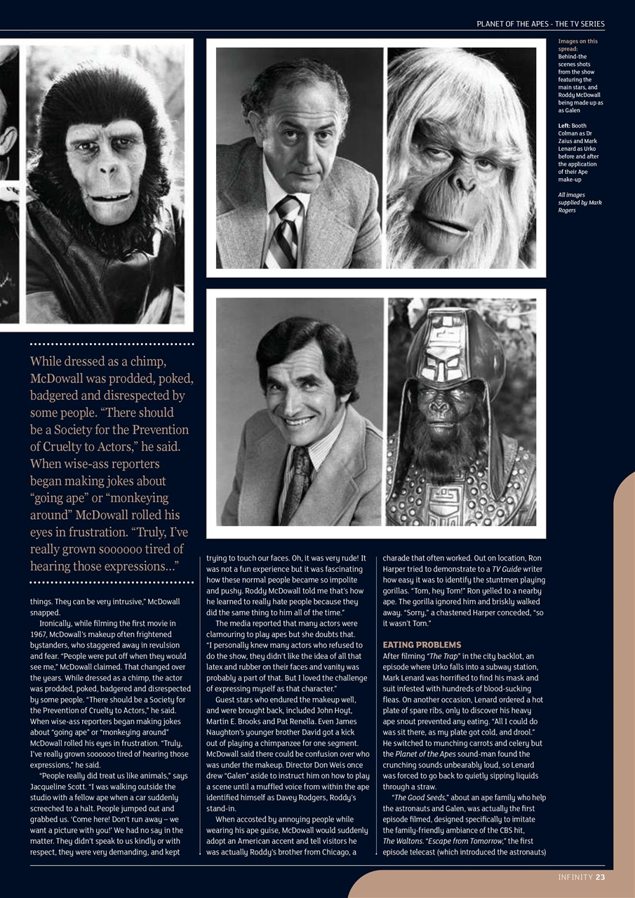Infinity Magazine Preview Pages