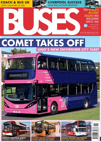 Buses Magazine issue  November 2017