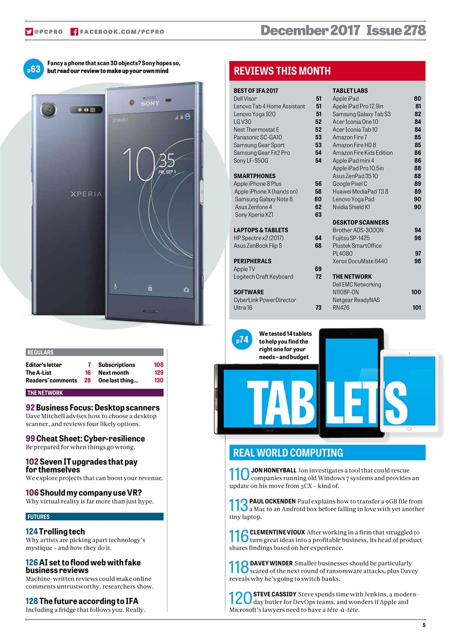 PC Pro Preview Pages