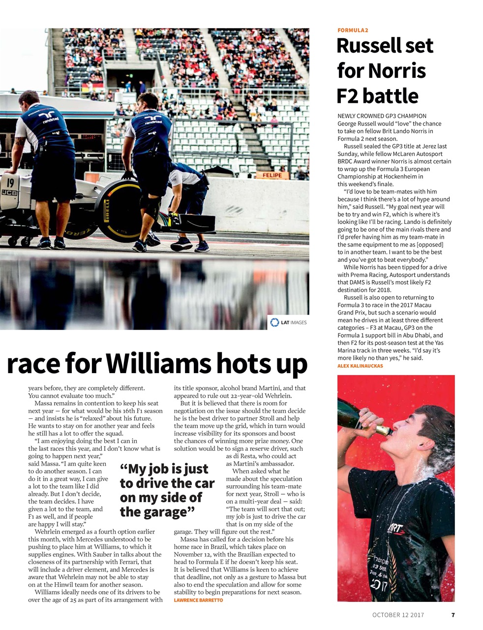 Autosport Preview Pages