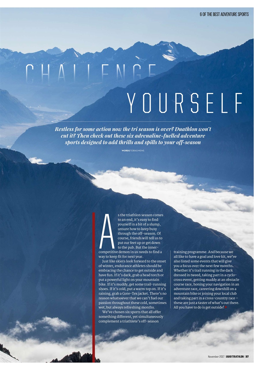 220 Triathlon Magazine Preview Pages