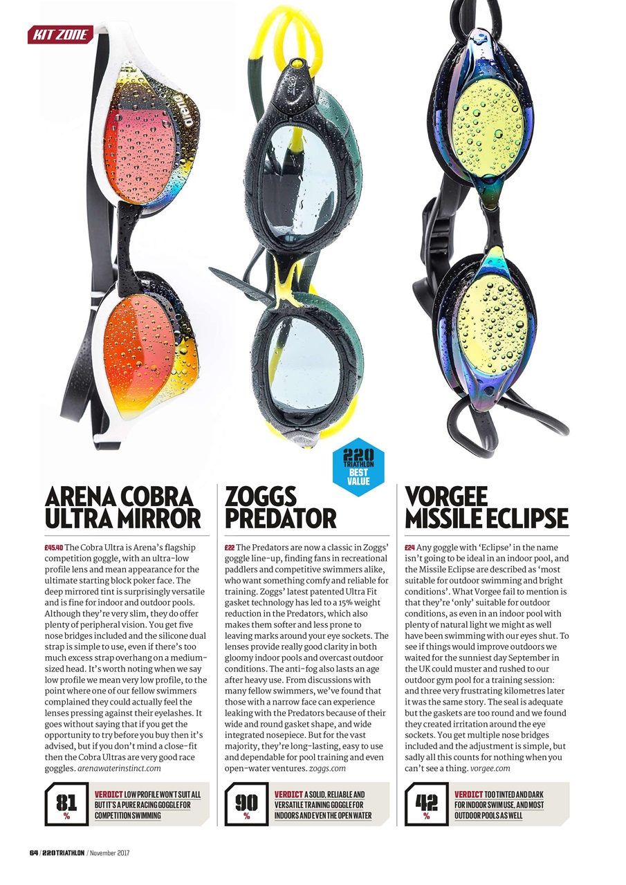 220 Triathlon Magazine Preview Pages