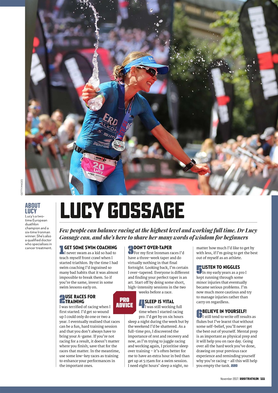 220 Triathlon Magazine Preview Pages