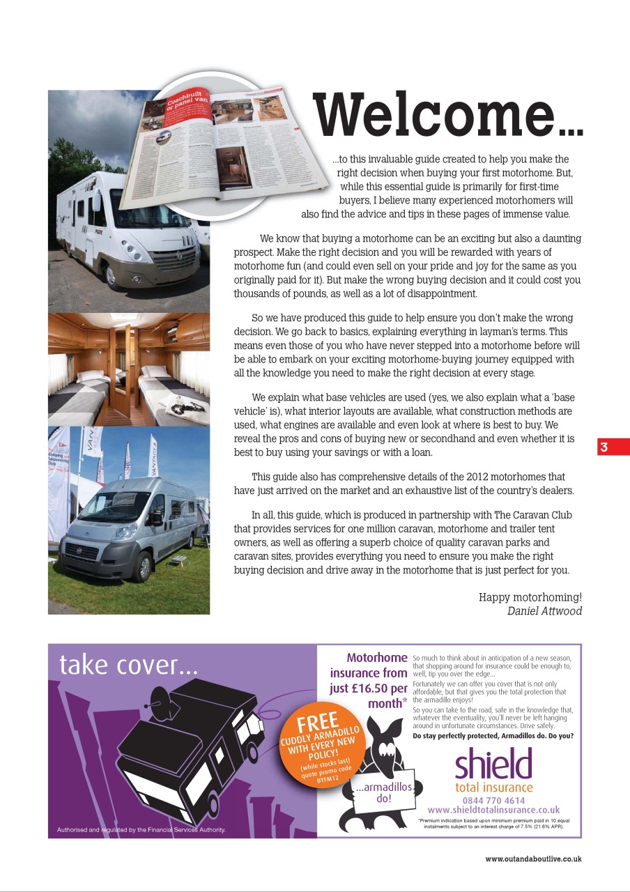 Buying Your Perfect Motorhome Preview Pages