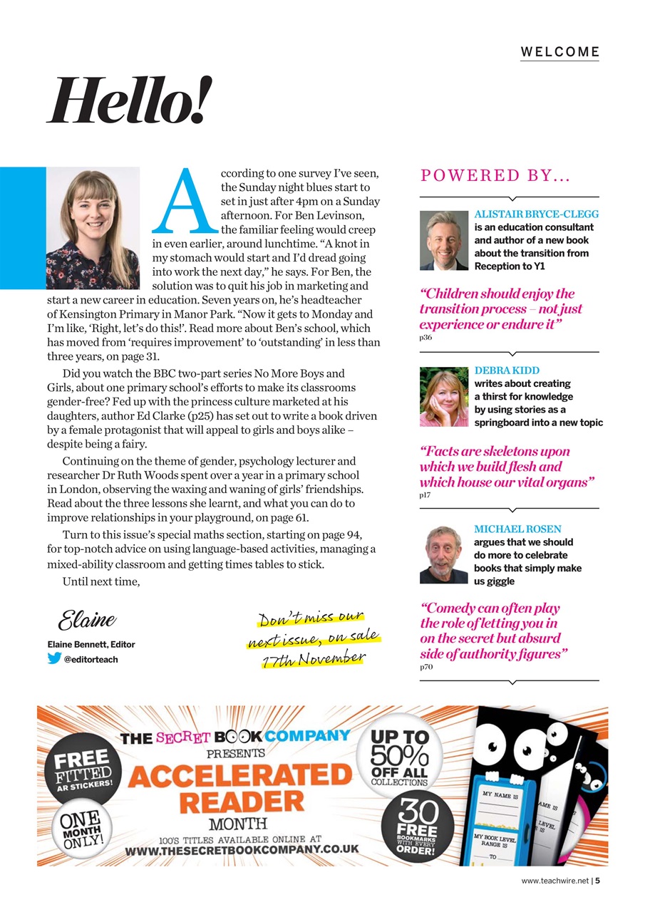 Teach Primary Preview Pages