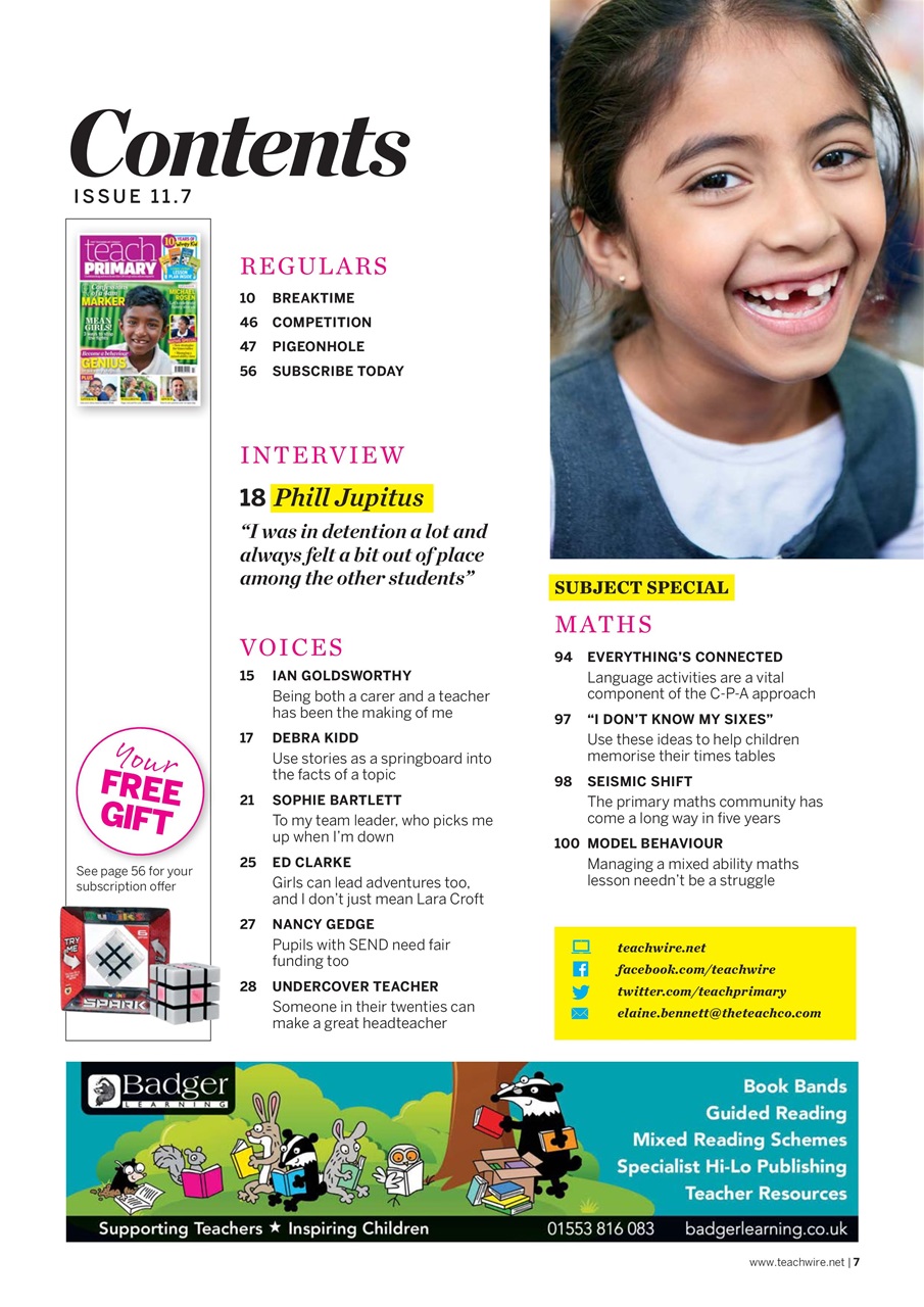 Teach Primary Preview Pages