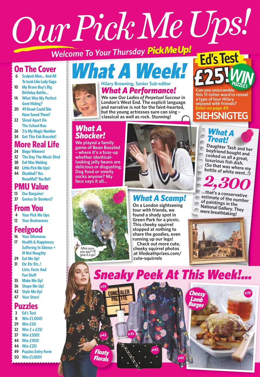 Pick Me Up Preview Pages