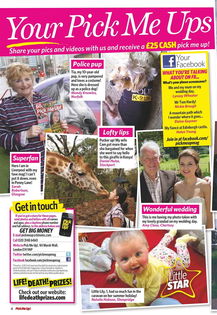 Pick Me Up Preview Pages