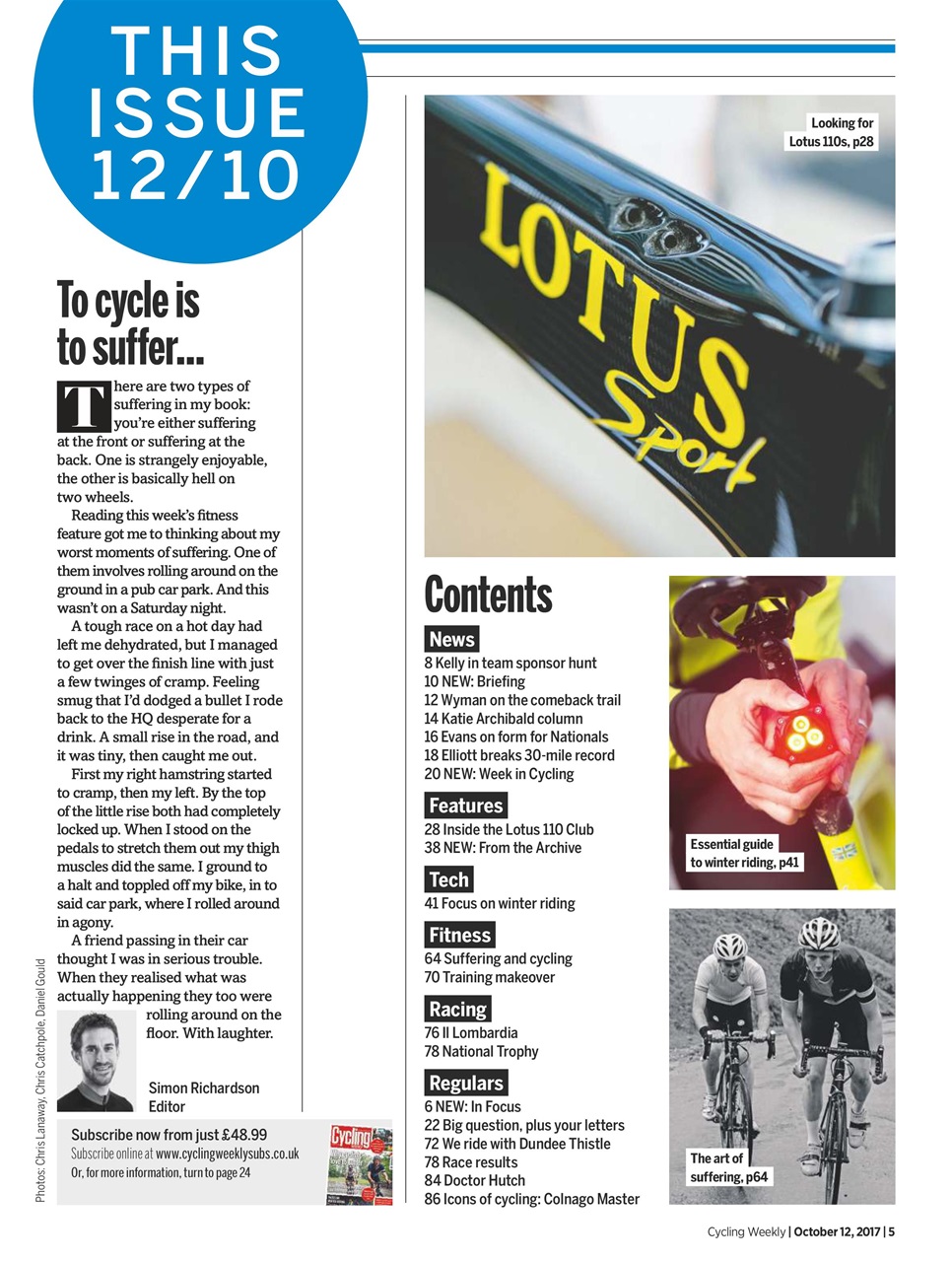 Cycling Weekly Preview Pages