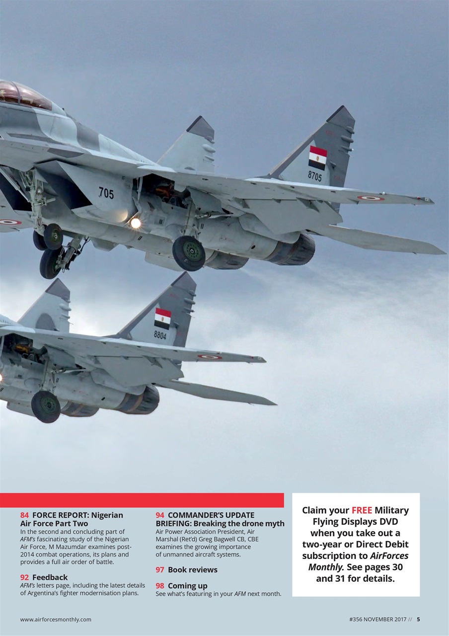 AirForces Monthly Preview Pages