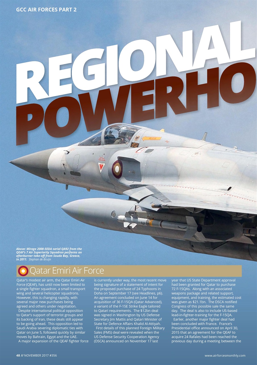 AirForces Monthly Preview Pages