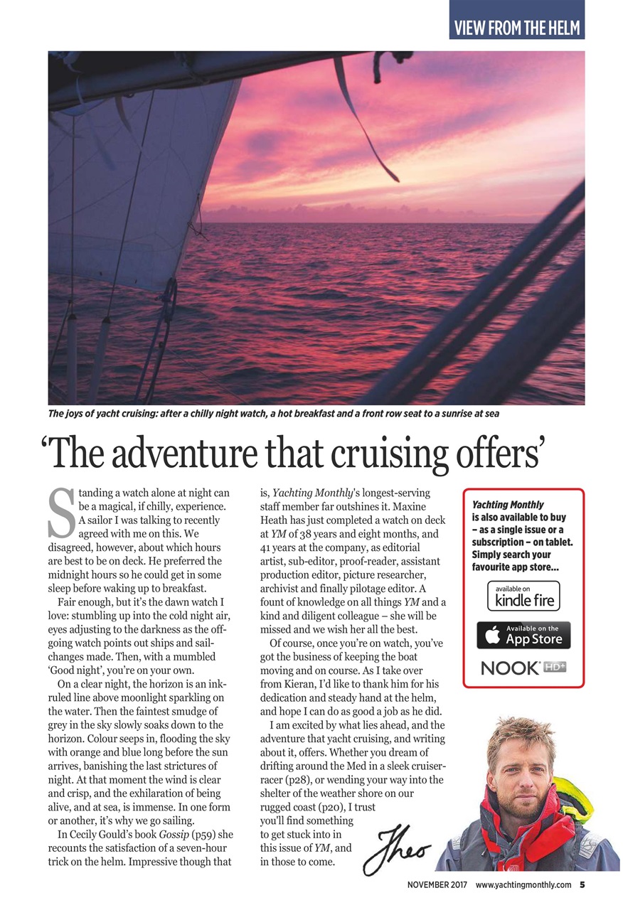 Yachting Monthly Preview Pages