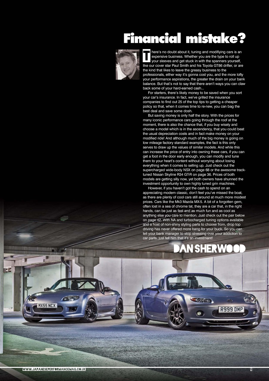 Japanese Performance Preview Pages