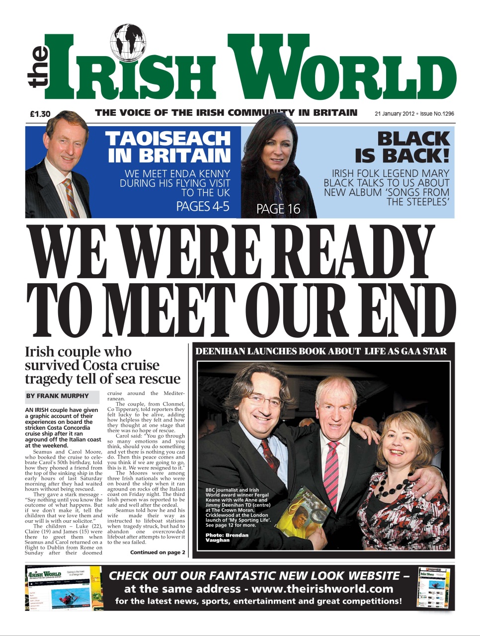 Irish World Preview Pages